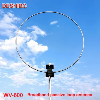 DESHIBO WV-600 Loop Antenn SDR Shortwave HF MW FM-UHF-VHF Airband Rx Antenni TEF6686 Malahhiit Tecsun Raadio