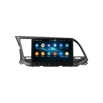 Näiteks Hyundai Elantra 2016-2018 PX6 4+128G Android 10.0 Auto Multimeedia Mängija, Raadio, GPS-Navigatsiooni-DVD Auto Stereo juhtseade DSP