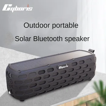 Cyboris T6 Päikese Jõul Laeb Bluetooth Kõlar Väljas Jalgratta Juhtmevaba Bluetooth Kõlar IPX7 Veekindel Heli Mõju