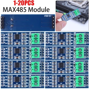 1-20PCS RS-485 TTL Omakorda RS485 MAX485CSA Converter Moodul 5 V TTL, Et RS-485 Moodul Stabiilne Arduino Mikrokontrolleri MCU