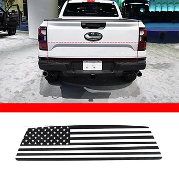 Ford Ranger 2023+ PVC must auto stiil tagumine numbrimärk pull-down lill kleebis auto kaunistamiseks kaitse tarvikud