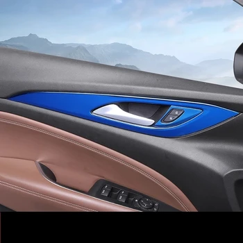 Näiteks Buick Regal 2017 2018 2019 2020 Tarvikud sisemine uks Kaussi protector raami kaas sisekujundus car styling Roostevabast terasest 4tk