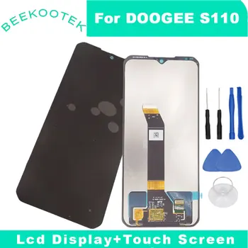 Uus Originaal DOOGEE S110 LCD Ekraan Puutetundlik Assamblee Tarvikud DOOGEE S110 Smart Telefon