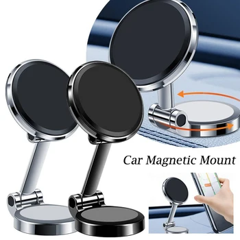 2023 Uus Tugev Magnet Auto Omanik Kokkupandav Mobiiltelefoni Stand Laagrisilla Tugi Universaalne Telefonid Metallist Mount Omanikud Auto
