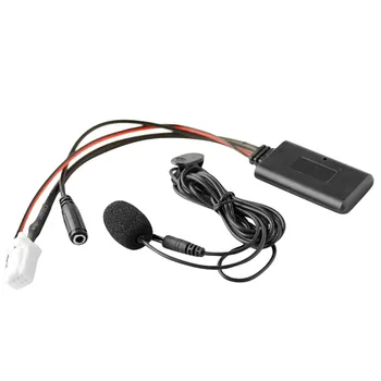 Auto Bluetooth-5.0 Aux-Sisend Audio Kaabel Mikrofon Handsfree Adapter 8Pin Pistik Nissan Sylphy Tiida Qashqai Geniss