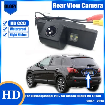 HD tahavaate kaamera Nissan Qashqai J10 / jaoks nissan Dualis J10 X-Rada 2007 ~ 2013 Öise Nägemise Parkimine Tagurdamise Kaamera