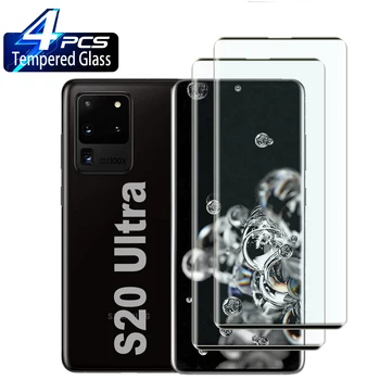 2/4tk 3D Karastatud Klaasist Samsung Galaxy S20 Ultra 5G Lisa 20 10 Ultra S10 S21 S22 Pluss S23 S24 Ultra Screen Protector Glass