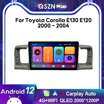 QSZN 2K QLED Toyota Corolla E130 E120 2000 - 2004 Auto Raadio Carplay GPS 4G Multimeedia Video Mängija juhtseade Autoradio Stereo
