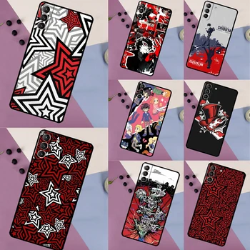 Persona 5 Case For Samsung Galaxy S23 S24 S22 Ultra S20 S21 FE S8 S9 S10 Plus Lisa 10 20 Ultra Kate