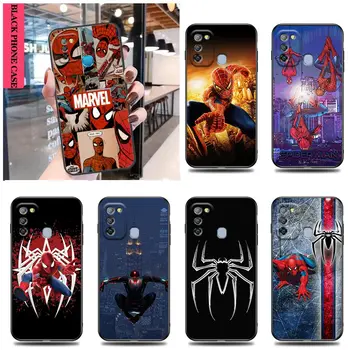 Marvel Spider-man Funda Telefoni Puhul Infinix TECNO CAMON 19 16 NULL X NEO 20 8 POVA 4 2 NEO2 LISA 12 11 10 8 8I S5 Pro 5G Juhul