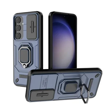 Sõjalise Klassi Kaitse Lükake Kaamera Armor puhul Galaxy S24 Ultra S24 Pluss S24 Põrutuskindel Ringi Omanik Defender Karm Kate