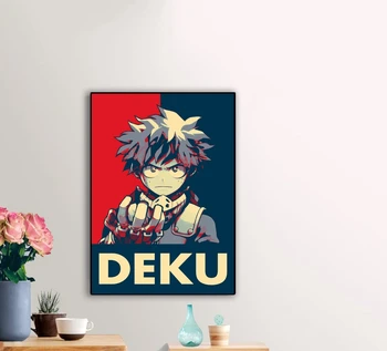 bakugou deku ja todoroki,anime Plakat, Lõuend Pildi Printimine Kodus Seina Maali Kaunistamine (raamita)