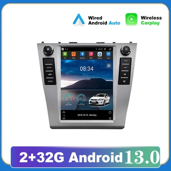 Android 13 autoraadio Toyota Camry 2006-2011 Multimeedia Video Mängija 2Din 4G Navigatsiooni Carplay juhtseade Vertikaalne Raam