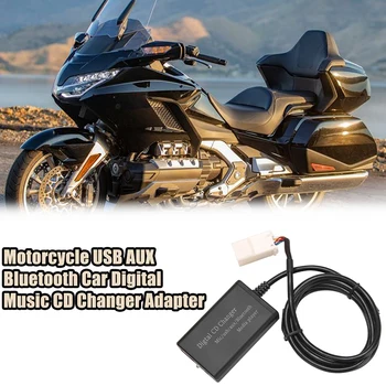 Mootorratta USB AUX Bluetooth Car Digitaalse Muusika CD-Vahetaja Adapter Honda Goldwing GL1800