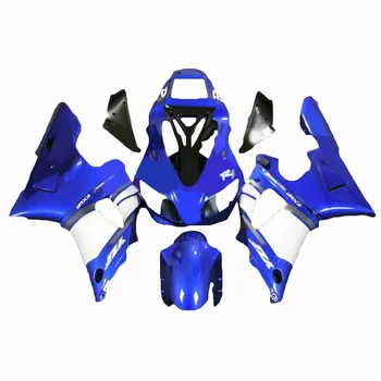 Süsti vormitud sinine ABS voolundi komplekt YAMAHA YZF R1 fairings 1998 1999 98 99 R1 voolundi komplekt 7 kingitused PL43