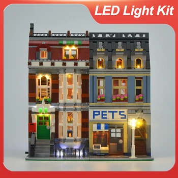Led Light Kit For Pet Shop Ühilduv 10218 Laste Hariduslik Mänguasi, Sünnipäev, Jõulud, Kingitus (ainult Valgustus inlcuded)