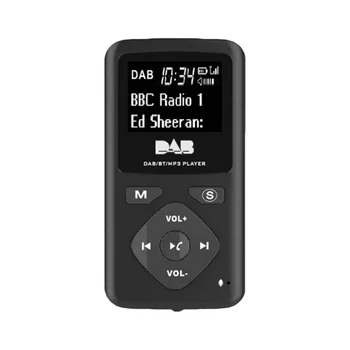 Kaasaskantav FM/DAB Digitaalne Raadio Bluetooth Isikliku Tasku FM-Raadio Mini MP3 Mängija, Micro-USB Kodu