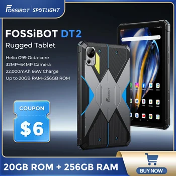 [Esmaesitlus]Fossibot DT2 Karm Tablett pad 66W Android 13 Helio G99 20GB+256GB 10.4 