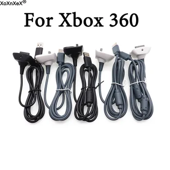1tk Xbox 360 USB laadimiskaabel Juhtmevaba mängukontroller Gamepad Juhtnuppu Toide Laadija Kaabel Mäng Kaablid