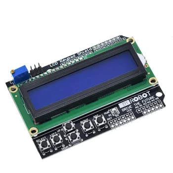 MX LCD Klaviatuur Kilp LCD1602 LCD 1602 Moodul Ekraan Arduino ATMEGA328 ATMEGA2560 vaarika pi UNO sinine ekraan
