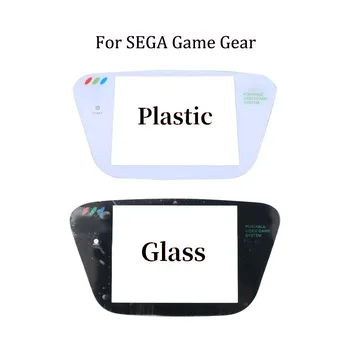 10 P[CS Kaitsva Objektiivi Kate Paneel Sega Game Gear GG Plastikust&Klaasi Remont Osa Kaitsva Ekraani Kate Must Valge