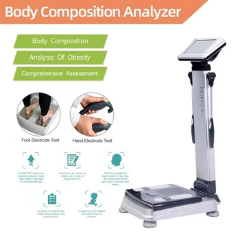 2024 Elektrood Bio-Scale Machine (3D Bodyscan Jõusaal Haigla Keha Koostise Bioimpedance Analyzer Ce Aproved