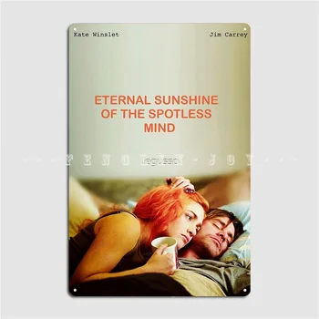 Eternal Sunshine Of The Spotless Meeles, Metallist Märk Seinal Seinamaal Loob Baar Koobas Plakat Tina Märk Plakatid